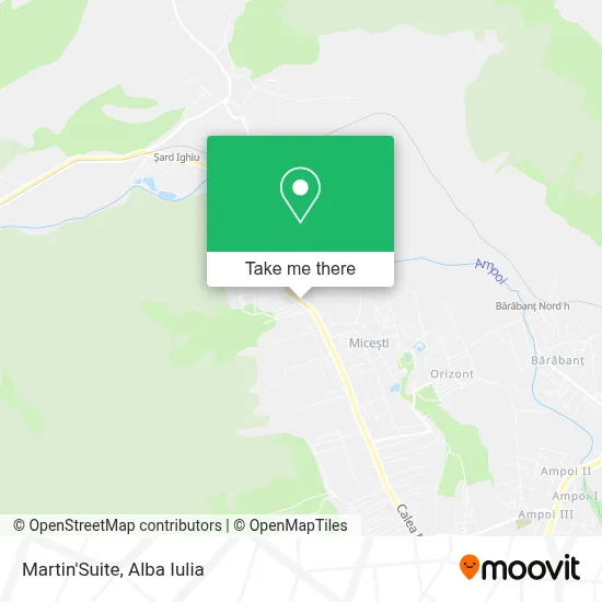 Martin'Suite map