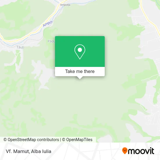 Vf. Mamut map
