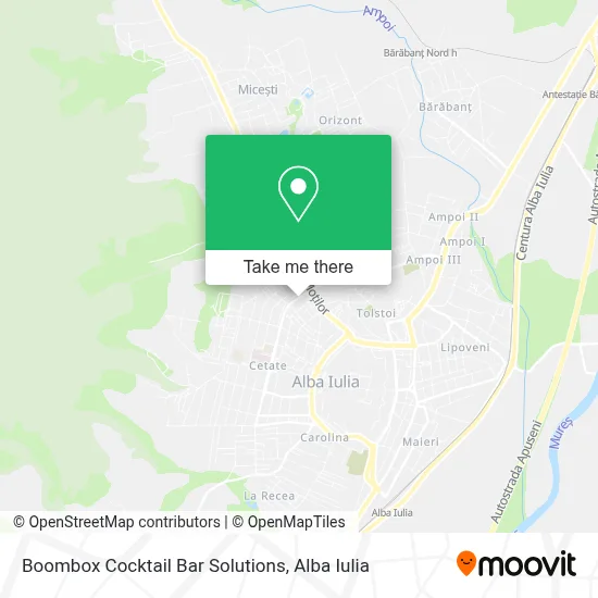 Boombox Cocktail Bar Solutions map