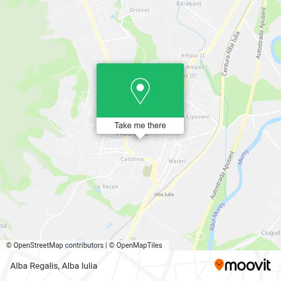 Alba Regalis map