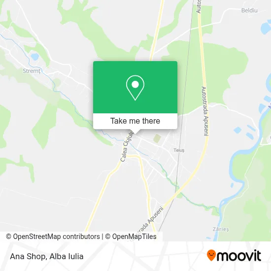 Ana Shop map