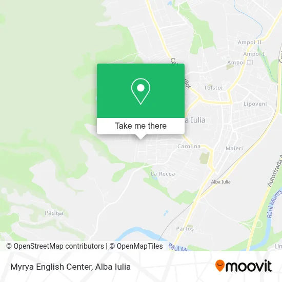 Myrya English Center map