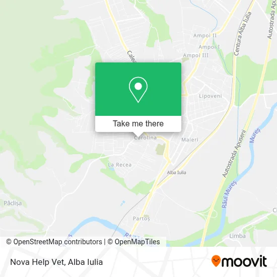 Nova Help Vet map