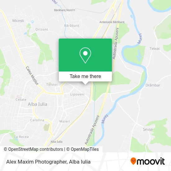 Alex Maxim Photographer map