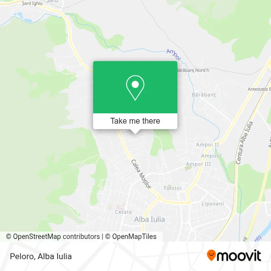 Peloro map