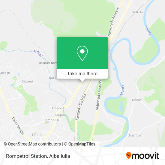 Rompetrol Station map