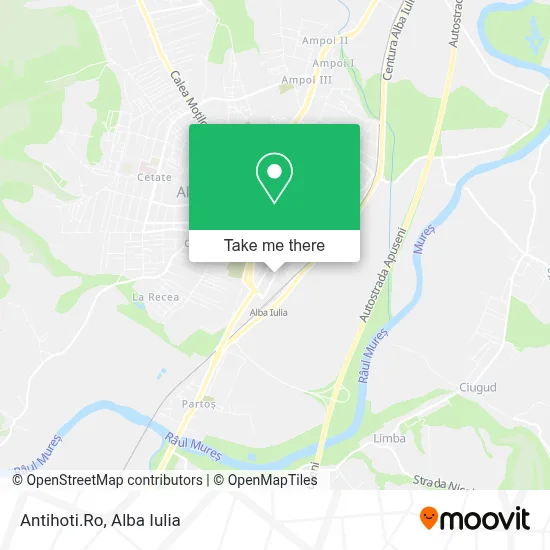 Antihoti.Ro map