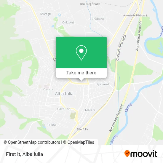 First It map