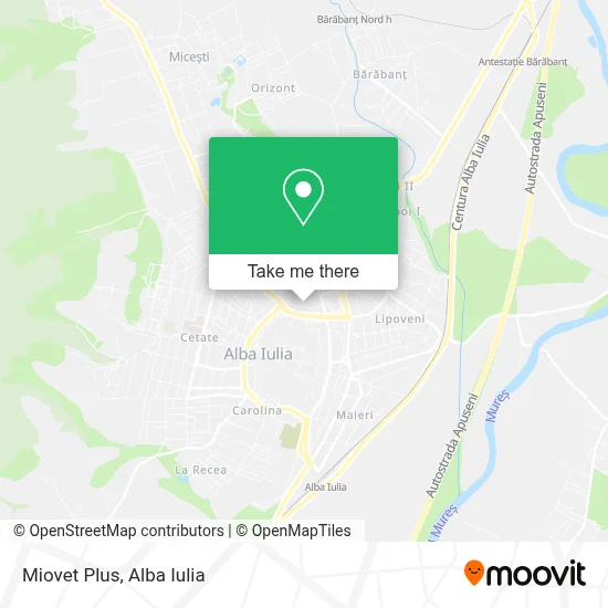 Miovet Plus map