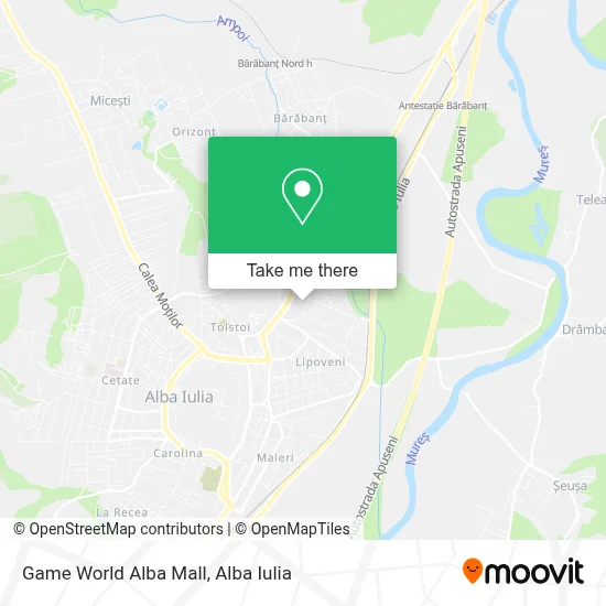 Game World Alba Mall map