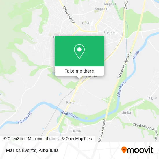 Mariss Events map