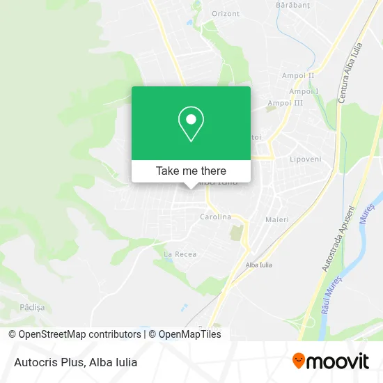 Autocris Plus map