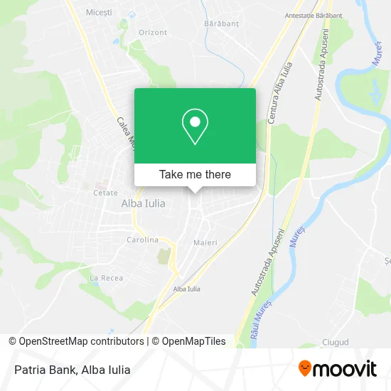 Patria Bank map