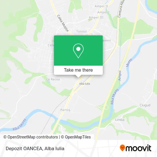 Depozit OANCEA map