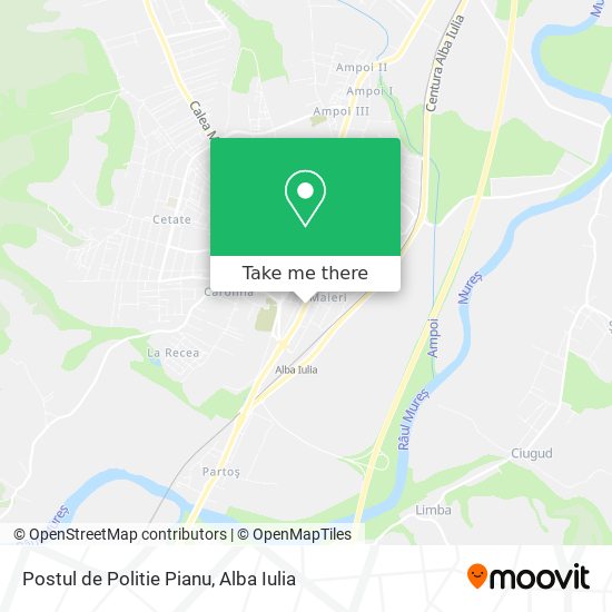 Postul de Politie Pianu map