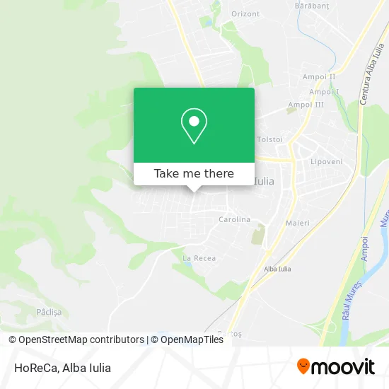 HoReCa map