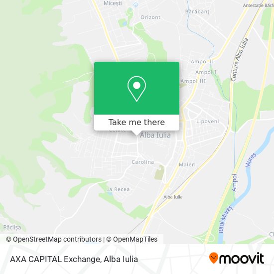 AXA CAPITAL Exchange map