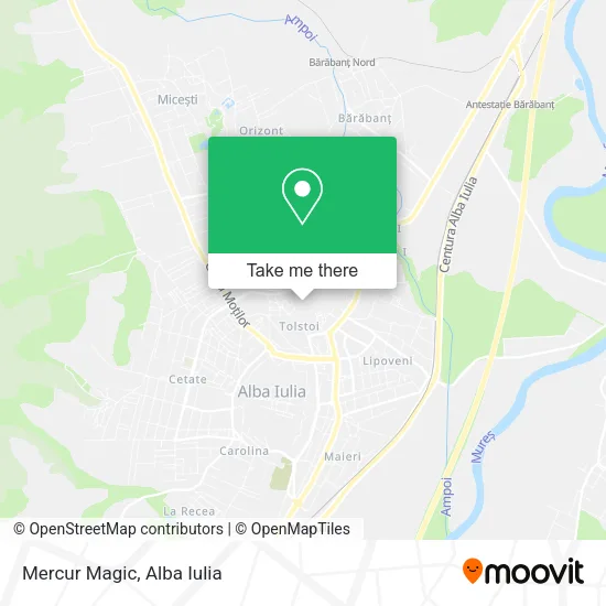 Mercur Magic map