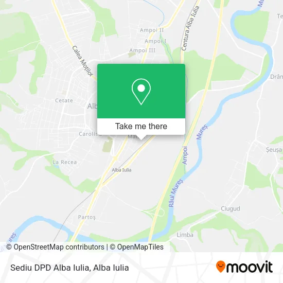 Sediu DPD Alba Iulia map