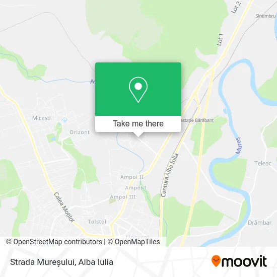 Strada Mureșului map