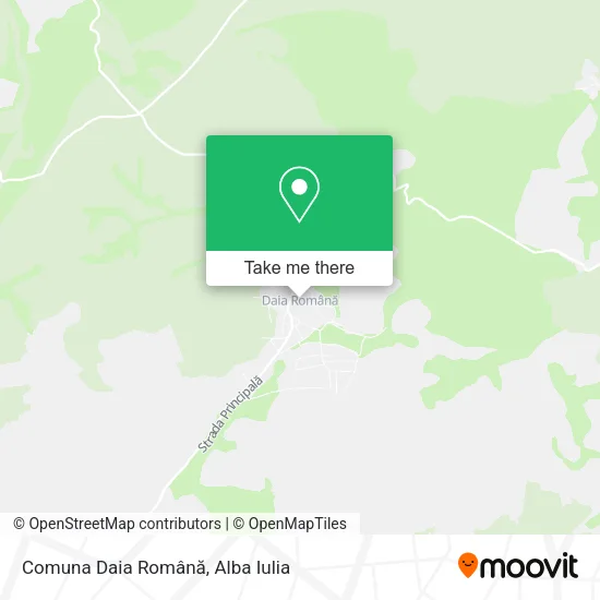 Comuna Daia Română map