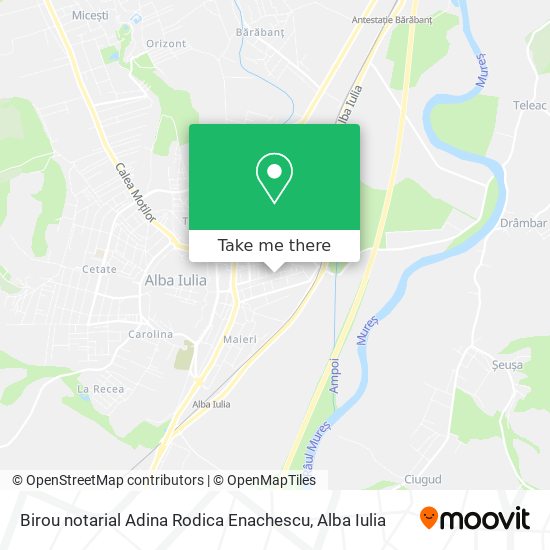 Birou notarial Adina Rodica Enachescu map