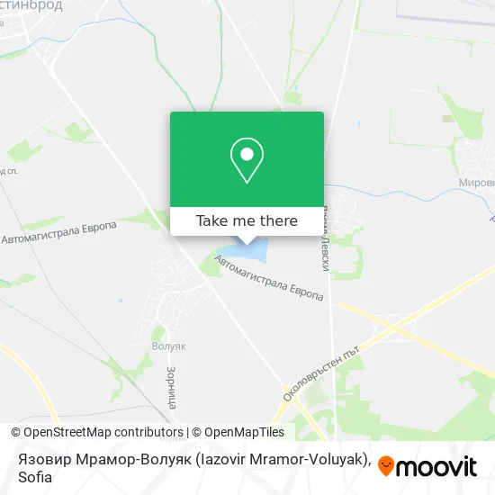 Карта Язовир Мрамор-Волуяк (Iazovir Mramor-Voluyak)