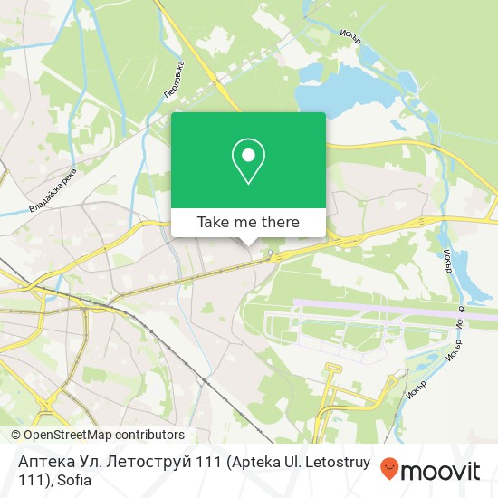 Аптека Ул. Летоструй 111 (Apteka Ul. Letostruy 111) map