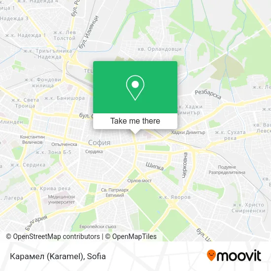 Карта Карамел (Karamel)