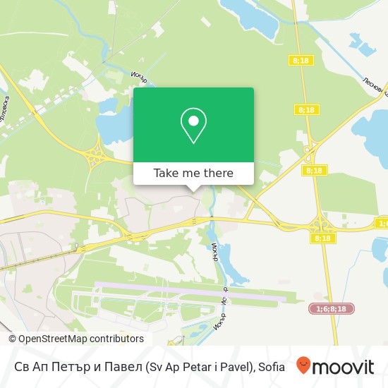 Св Ап Петър и Павел (Sv Ap Petar i Pavel) map