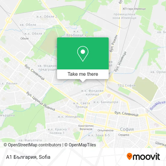 Карта А1 България