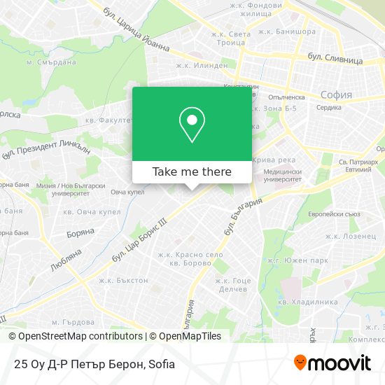 25 Оу Д-Р Пeтър Берон map
