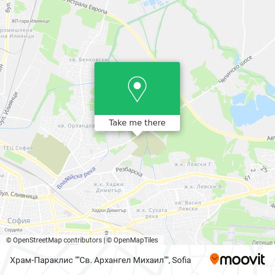 Храм-Параклис ""Св. Архангел Михаил"" map