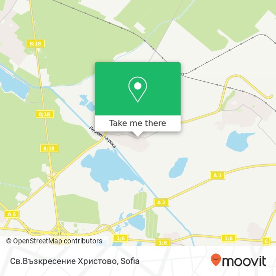 Св.Възкресение Христово map