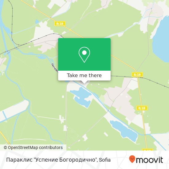 Карта Параклис "Успение Богородично"