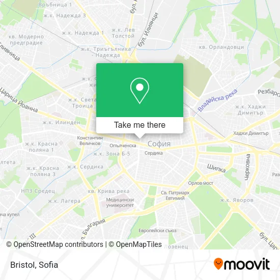 Карта Bristol