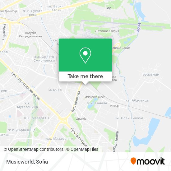 Musicworld map