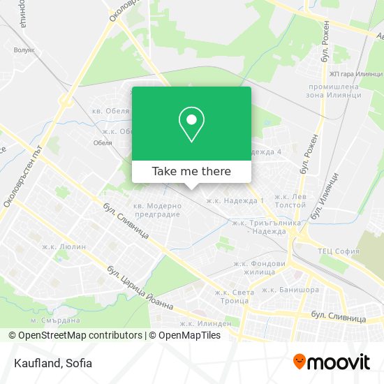 Kaufland map