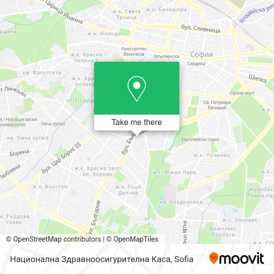 Карта Национална Здравноосигурителна Каса