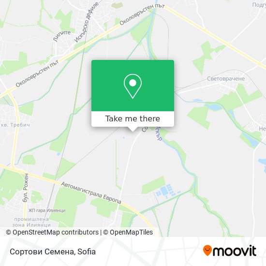 Сортови Семена map