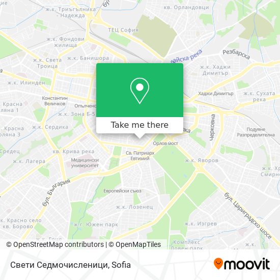 Свети Седмочисленици map