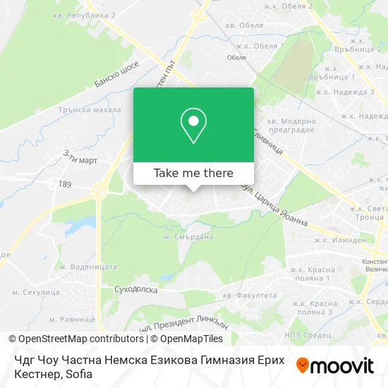 Карта Чдг Чоу Частна Немска Езикова Гимназия Ерих Кестнер