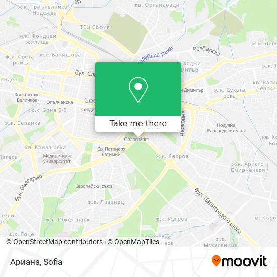 Ариана map