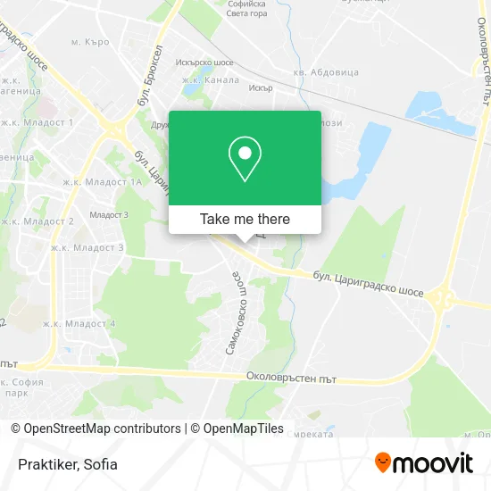 Карта Praktiker