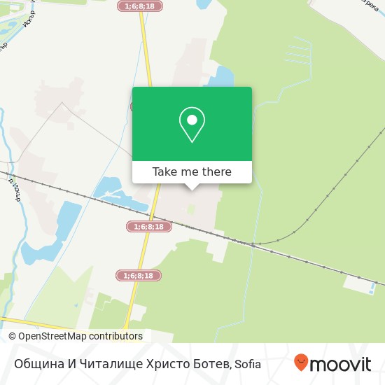 Община И Читалище Христо Ботев map