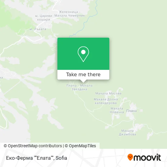 Eко-Ферма ""Елата"" map