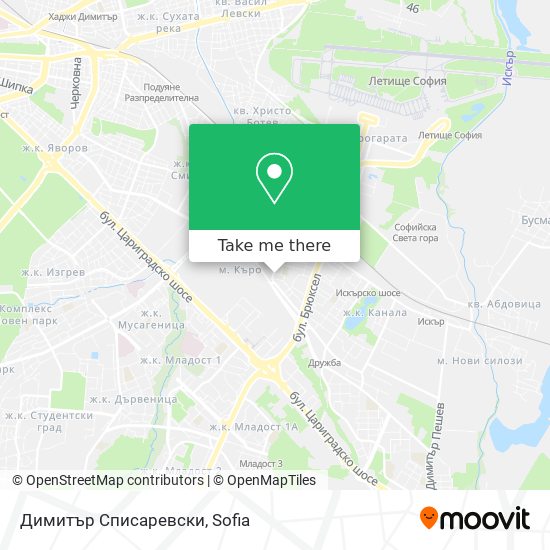 Димитър Списаревски map