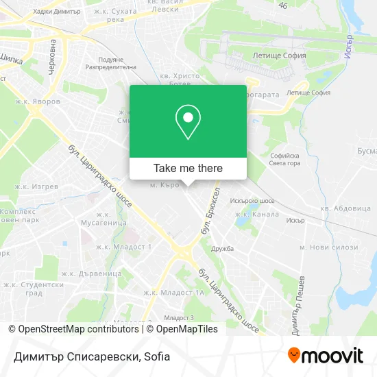 Карта Димитър Списаревски