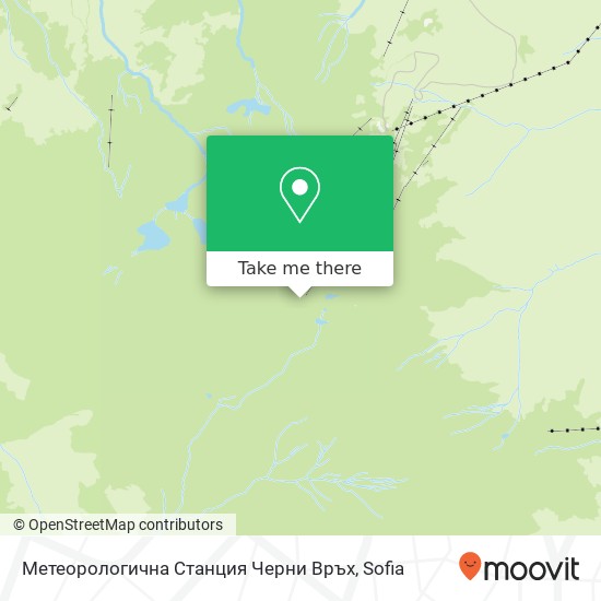 Метеорологична Станция Черни Връх map