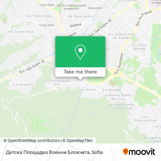 Детска Площадка Военни Блокчета map